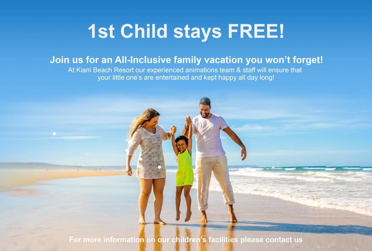 Kiani Beach Resort Family All Inclusive Kalámion Exteriér fotografie